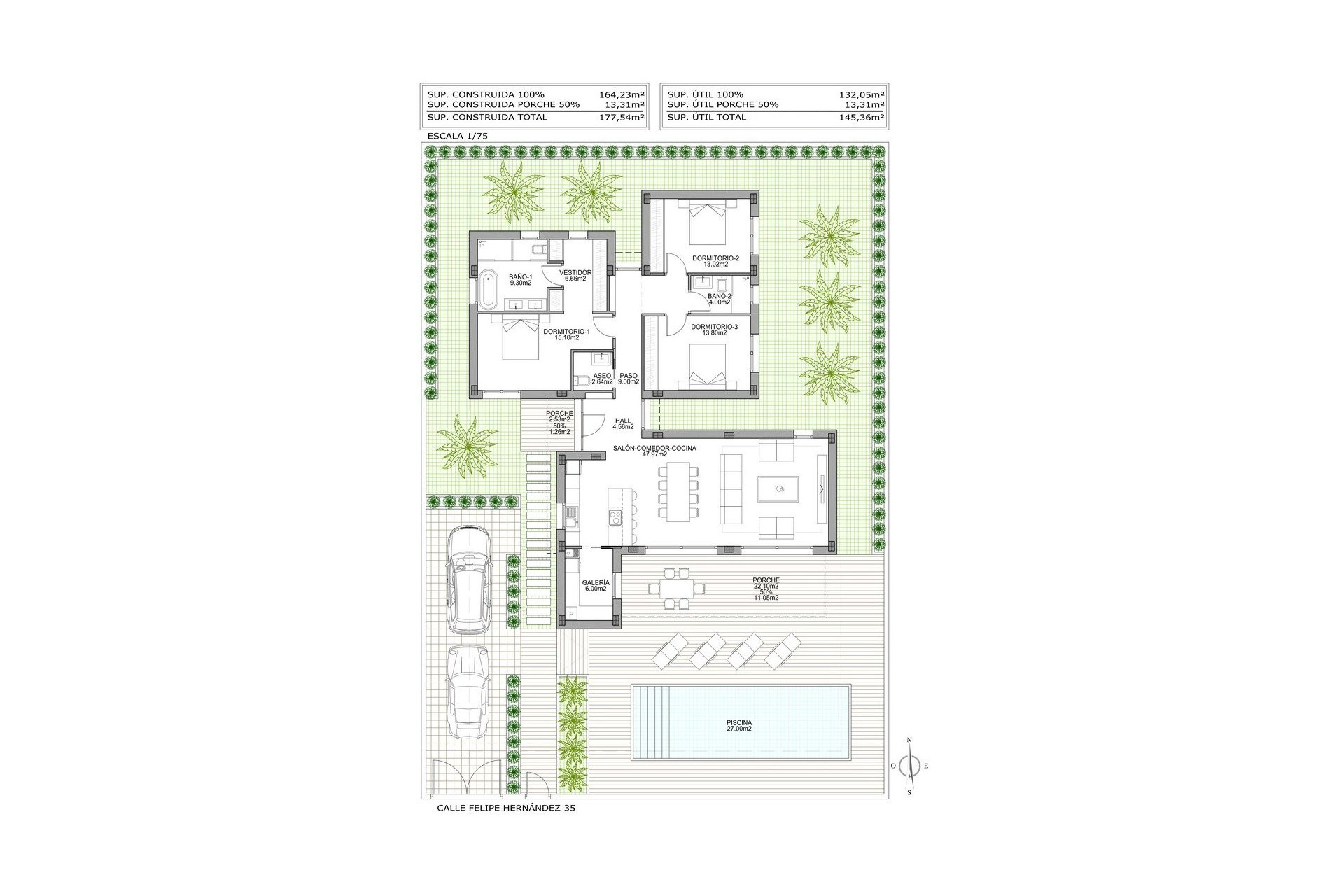 Nieuwbouw Woningen - Vrijstaande villa - Benijofar - Polideportivo