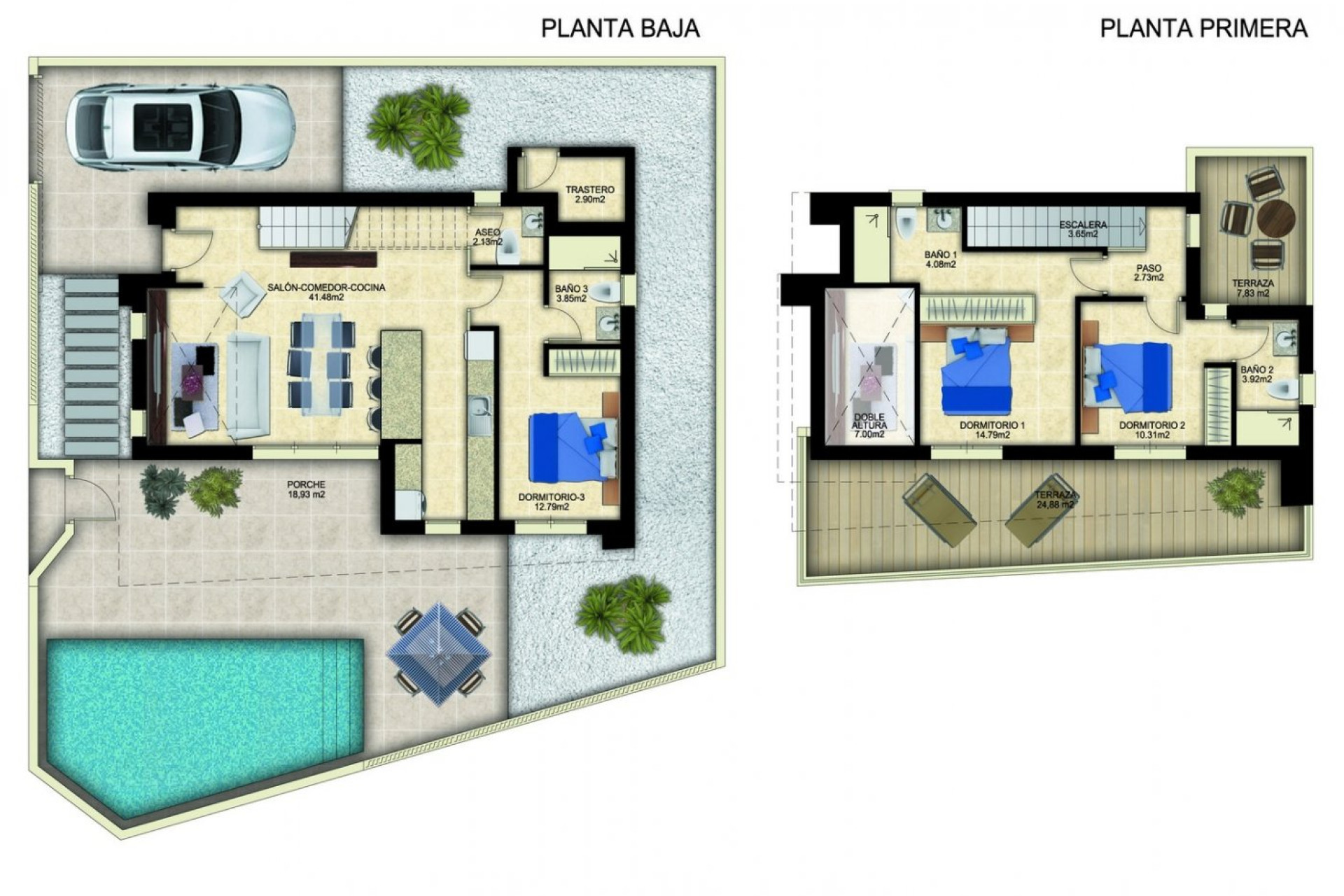 Nieuwbouw Woningen - Vrijstaande villa - Benijofar - Polideportivo