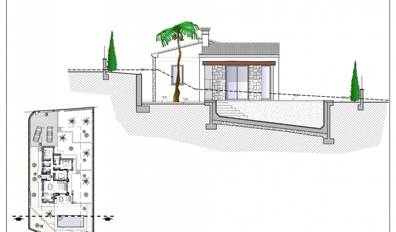 Nieuwbouw Woningen - Vrijstaande villa - Benissa - Fanadix