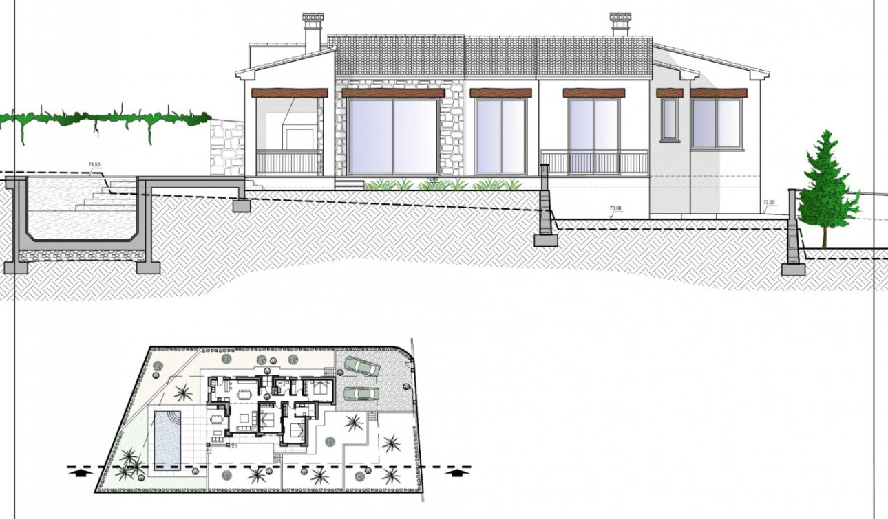 Nieuwbouw Woningen - Vrijstaande villa - Benissa - Fanadix