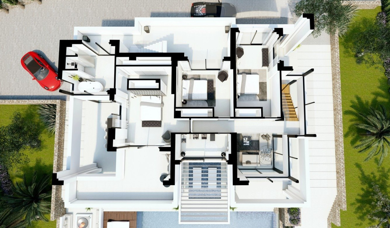 Nieuwbouw Woningen - Vrijstaande villa - Benissa - Playa Fustera