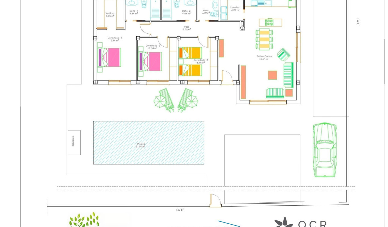 Nieuwbouw Woningen - Vrijstaande villa - Calasparra