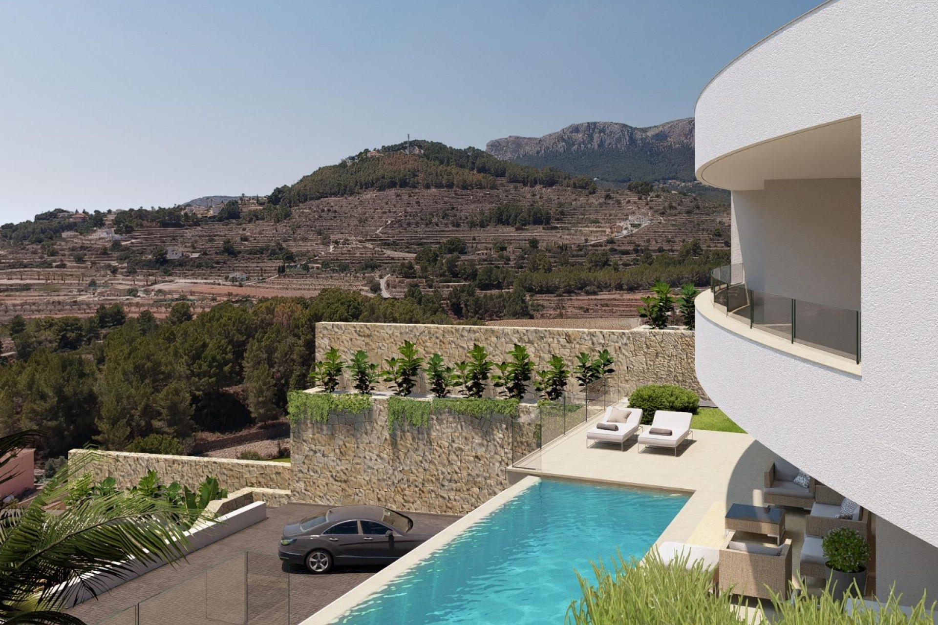 Nieuwbouw Woningen - Vrijstaande villa - Calpe - Empedrola