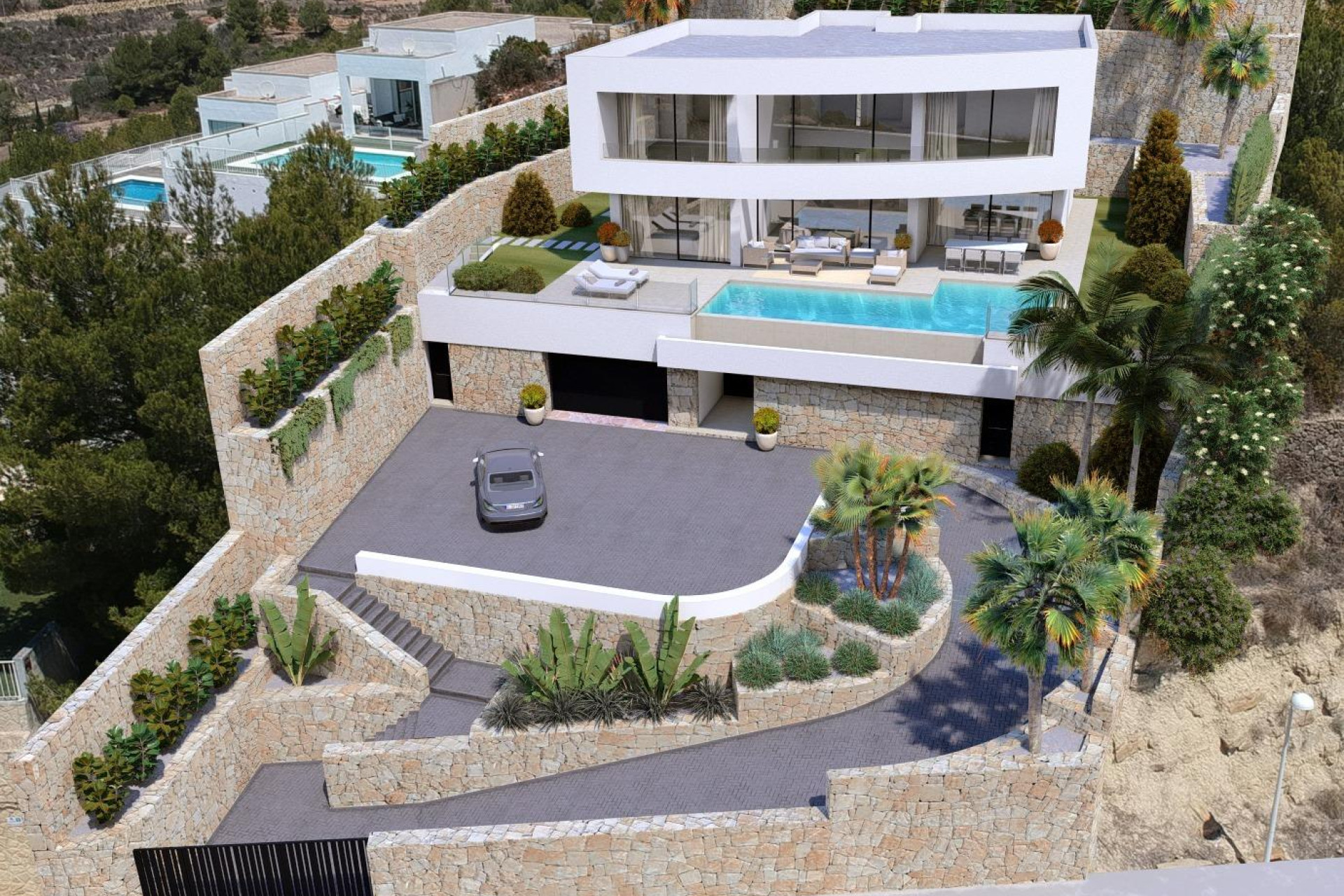 Nieuwbouw Woningen - Vrijstaande villa - Calpe - Empedrola