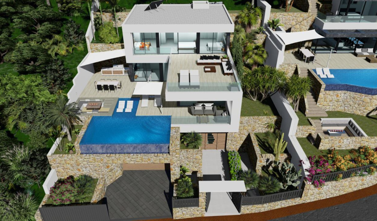 Nieuwbouw Woningen - Vrijstaande villa - Calpe - Maryvilla