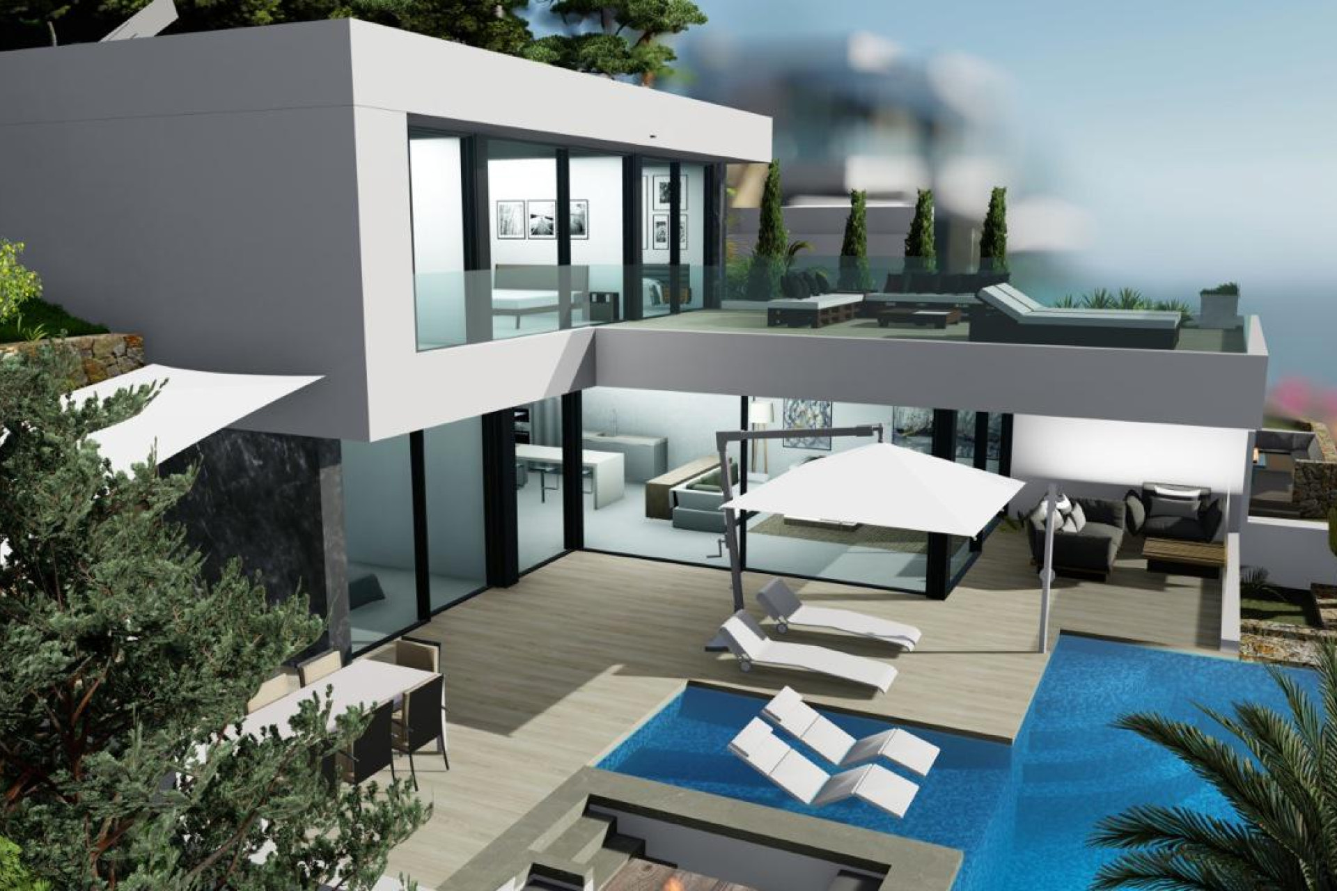 Nieuwbouw Woningen - Vrijstaande villa - Calpe - Maryvilla