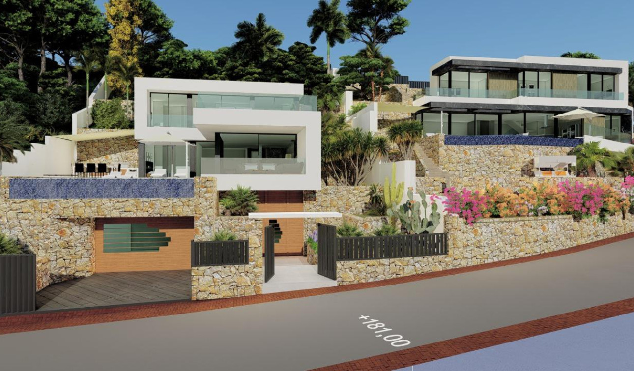 Nieuwbouw Woningen - Vrijstaande villa - Calpe - Maryvilla