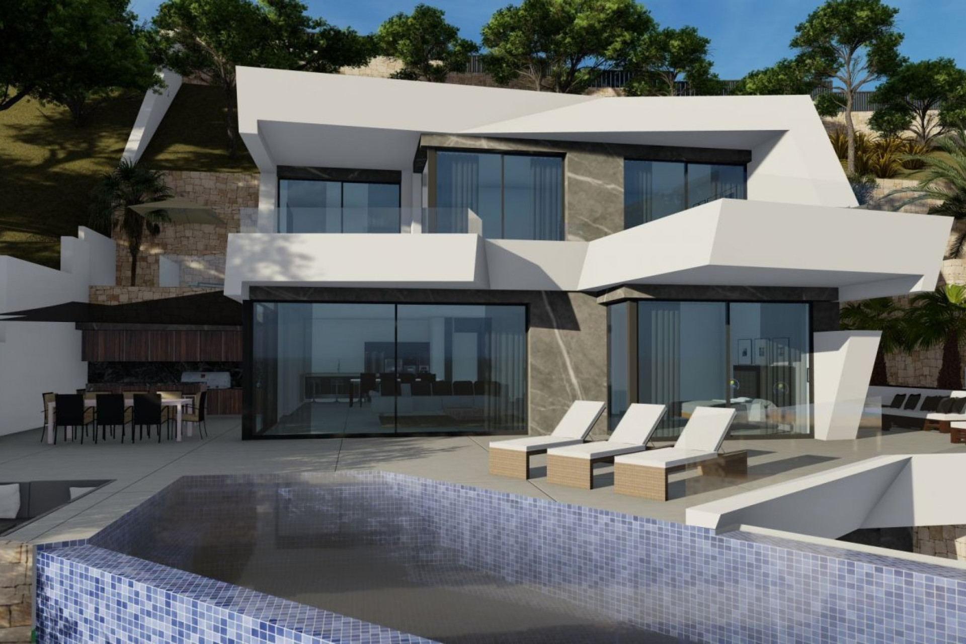 Nieuwbouw Woningen - Vrijstaande villa - Calpe - Maryvilla