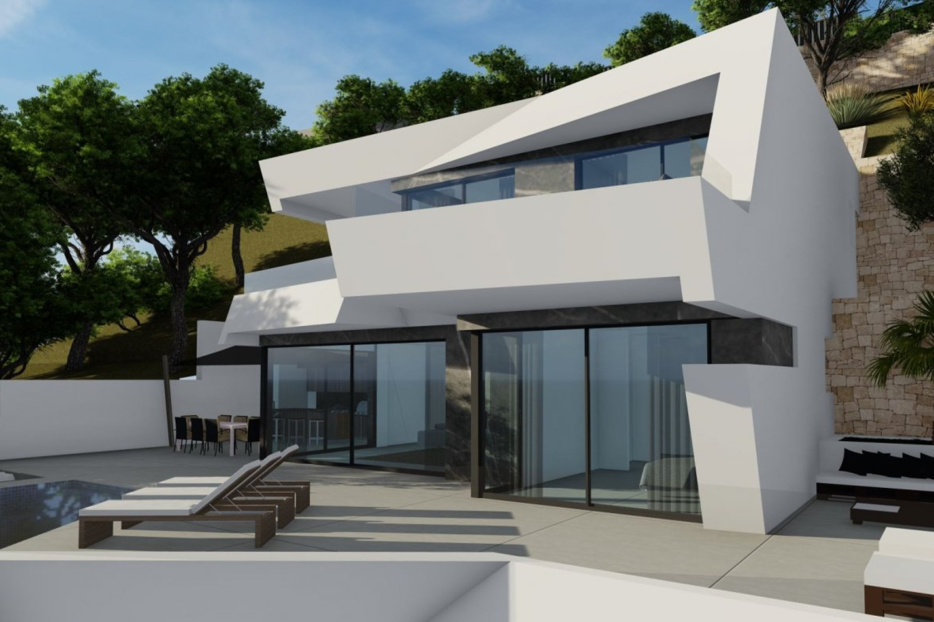 Nieuwbouw Woningen - Vrijstaande villa - Calpe - Maryvilla