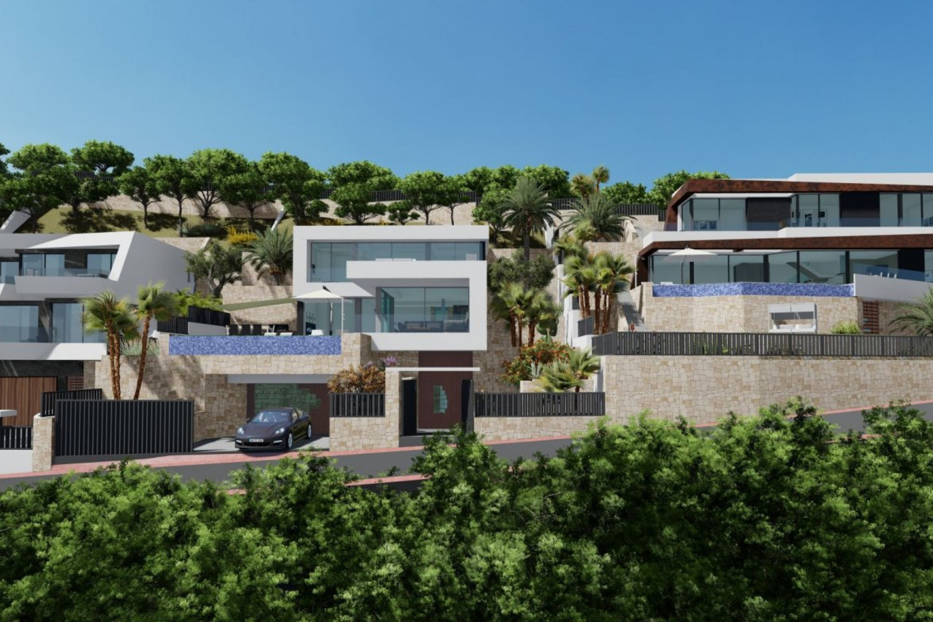 Nieuwbouw Woningen - Vrijstaande villa - Calpe - Maryvilla