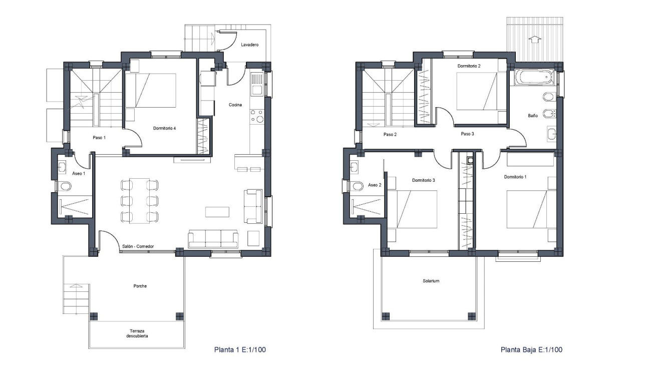 Nieuwbouw Woningen - Vrijstaande villa - Castalla - Castalla Internacional