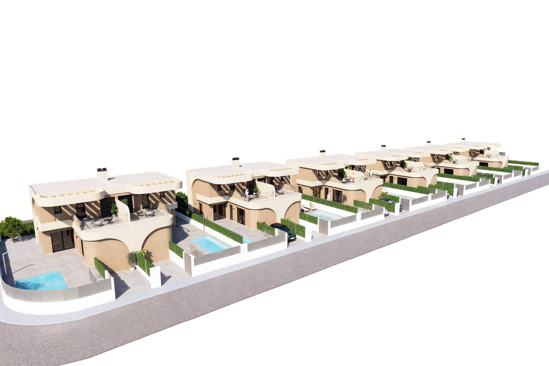 Nieuwbouw Woningen - Vrijstaande villa - Daya Nueva - Pueblo