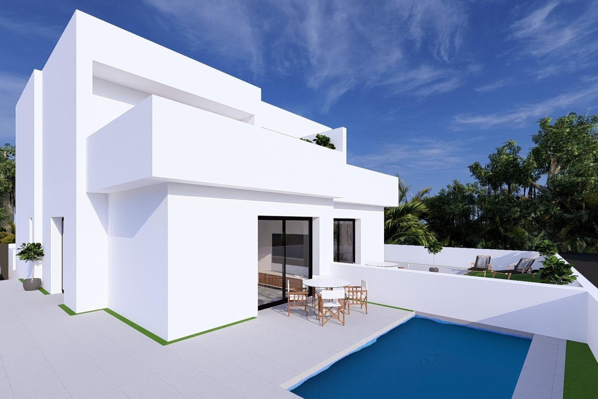 Nieuwbouw Woningen - Vrijstaande villa - Daya Nueva - Pueblo