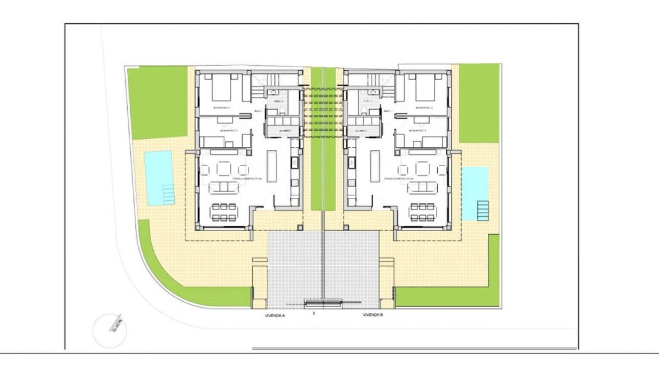 Nieuwbouw Woningen - Vrijstaande villa - Daya Nueva - Pueblo