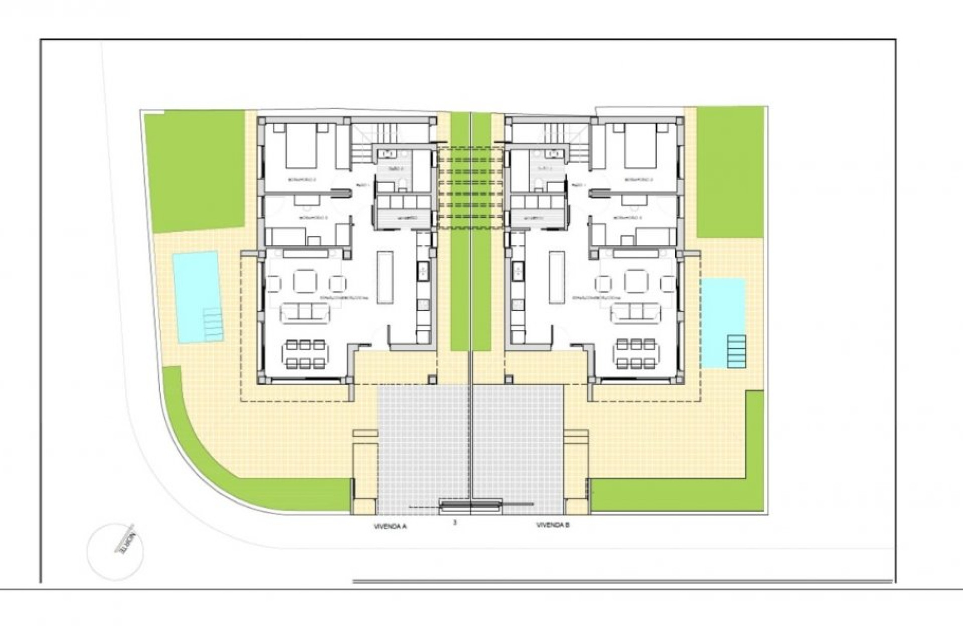 Nieuwbouw Woningen - Vrijstaande villa - Daya Nueva - Pueblo