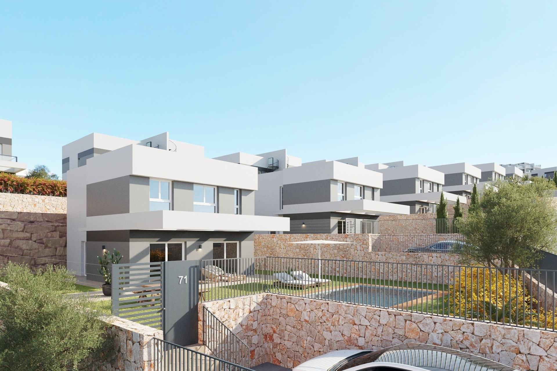 Nieuwbouw Woningen - Vrijstaande villa - Finestrat - Balcón De Finestrat