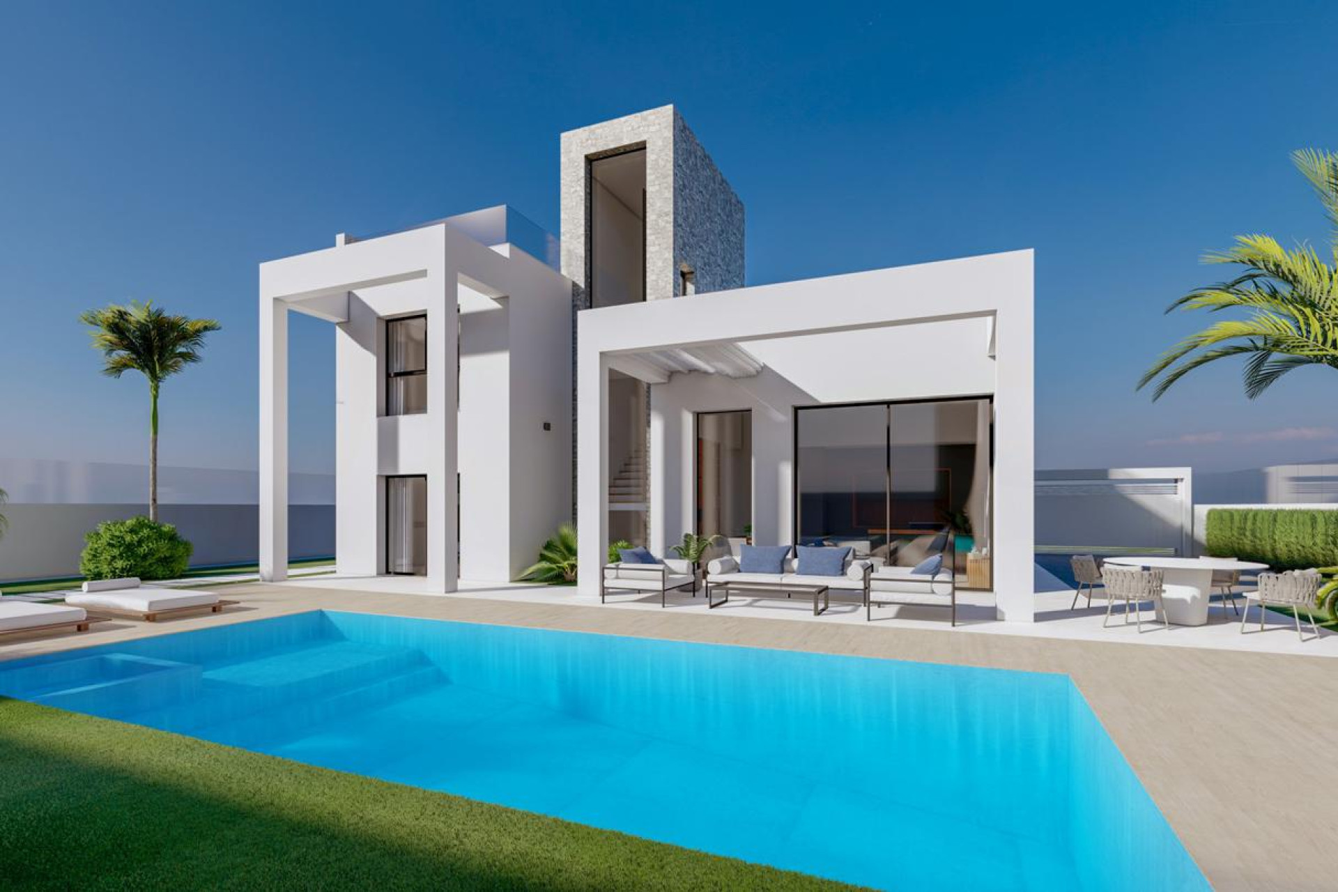 Nieuwbouw Woningen - Vrijstaande villa - Finestrat - Campana Garden