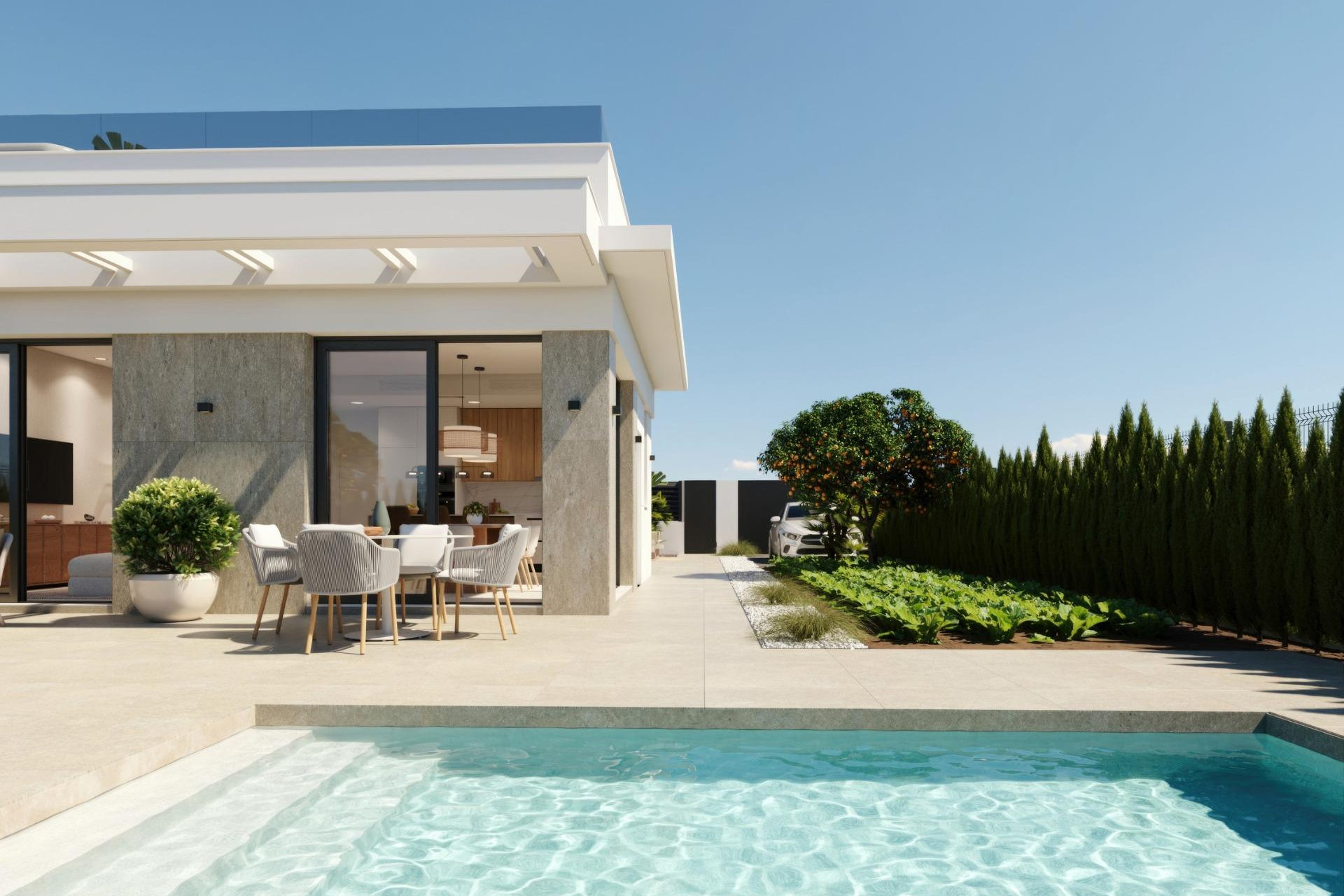 Nieuwbouw Woningen - Vrijstaande villa - Fuente Alamo - Hacienda Del Álamo Golf