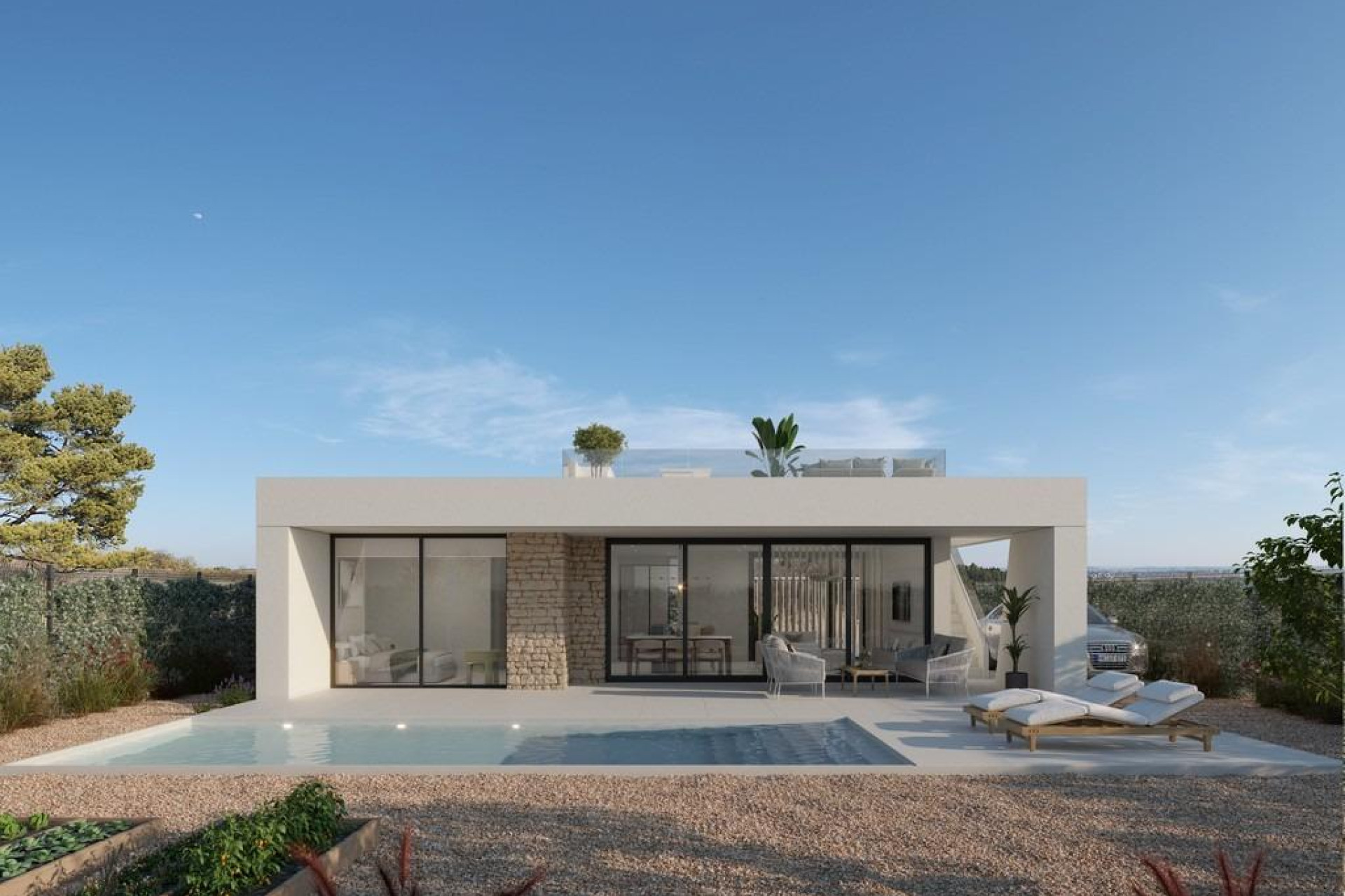 Nieuwbouw Woningen - Vrijstaande villa - Fuente Alamo - Hacienda del Alamo