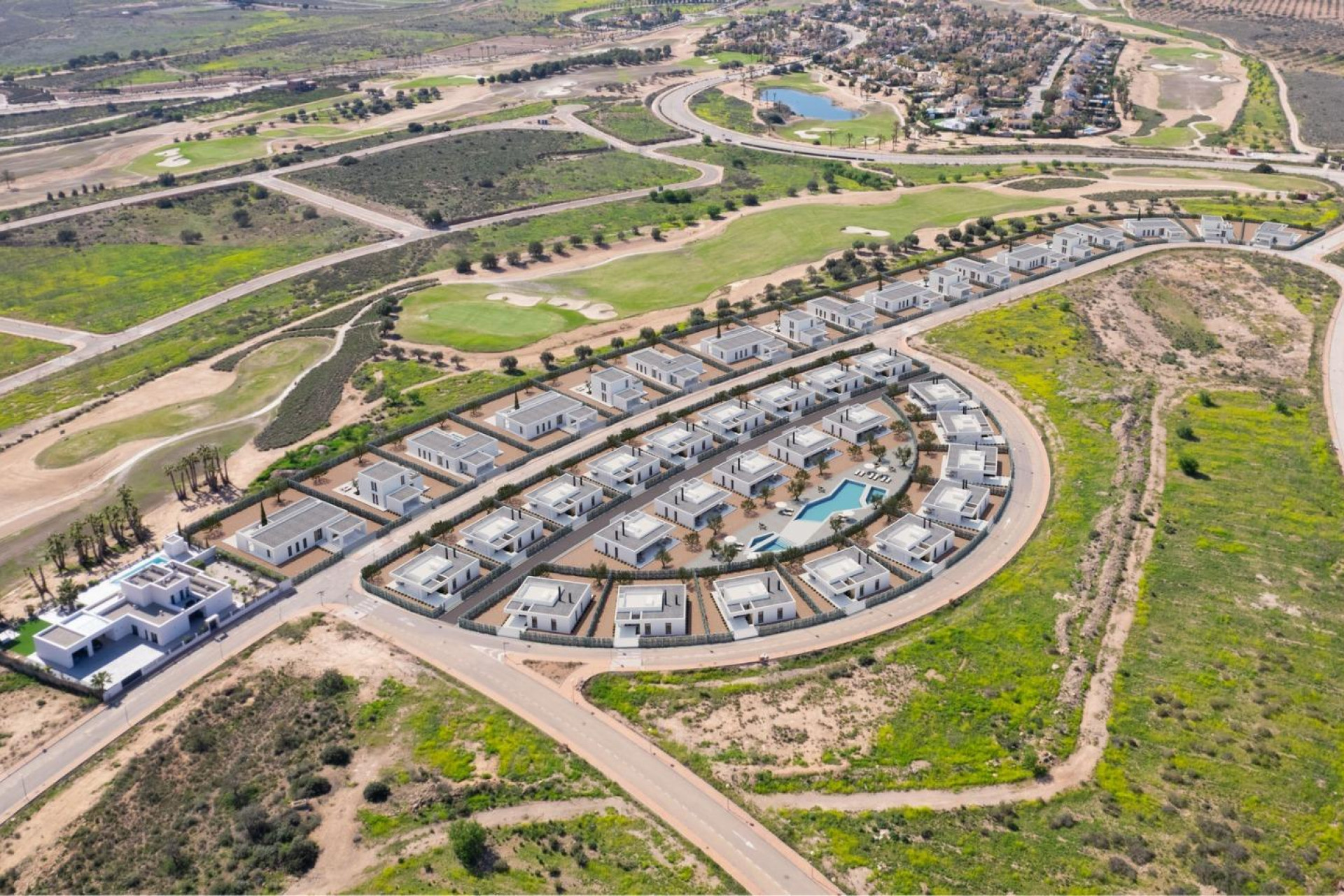 Nieuwbouw Woningen - Vrijstaande villa - Fuente Álamo - Hacienda del Alamo