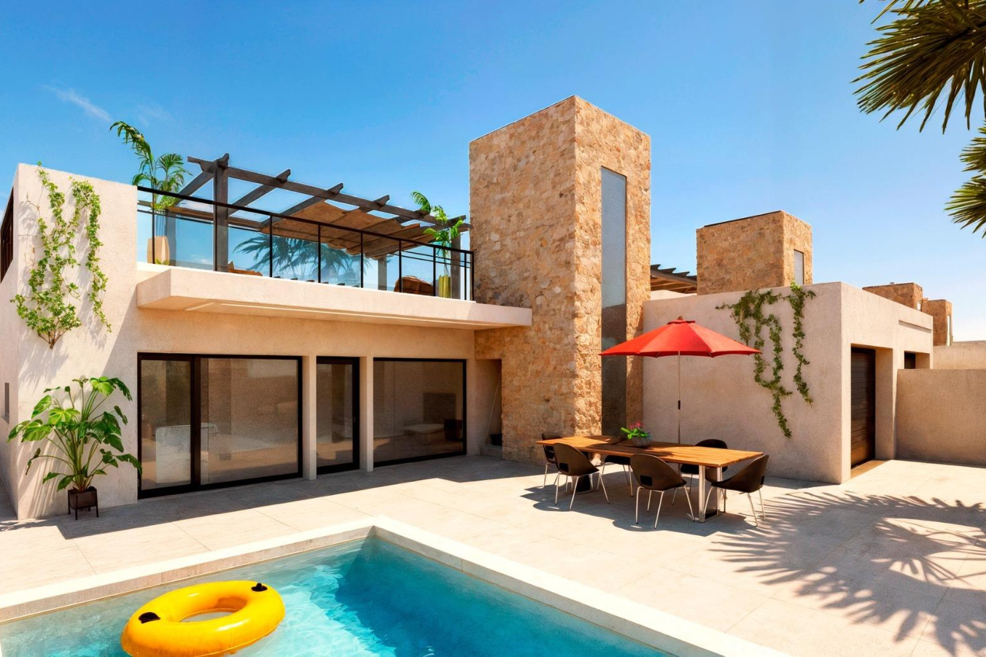 Nieuwbouw Woningen - Vrijstaande villa - Fuente Álamo - La Pinilla