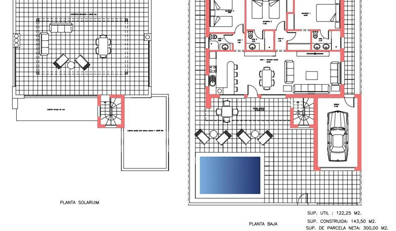 Nieuwbouw Woningen - Vrijstaande villa - Fuente Álamo - La Pinilla