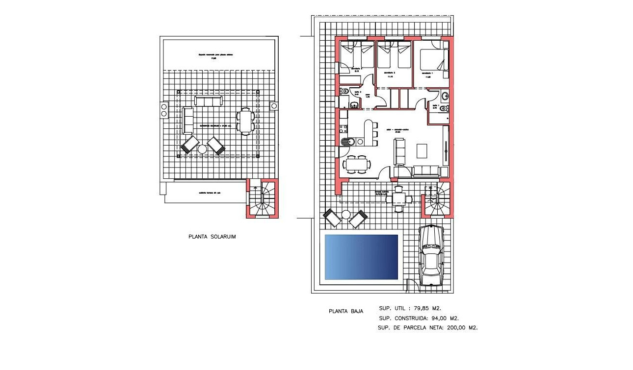 Nieuwbouw Woningen - Vrijstaande villa - Fuente Álamo - La Pinilla