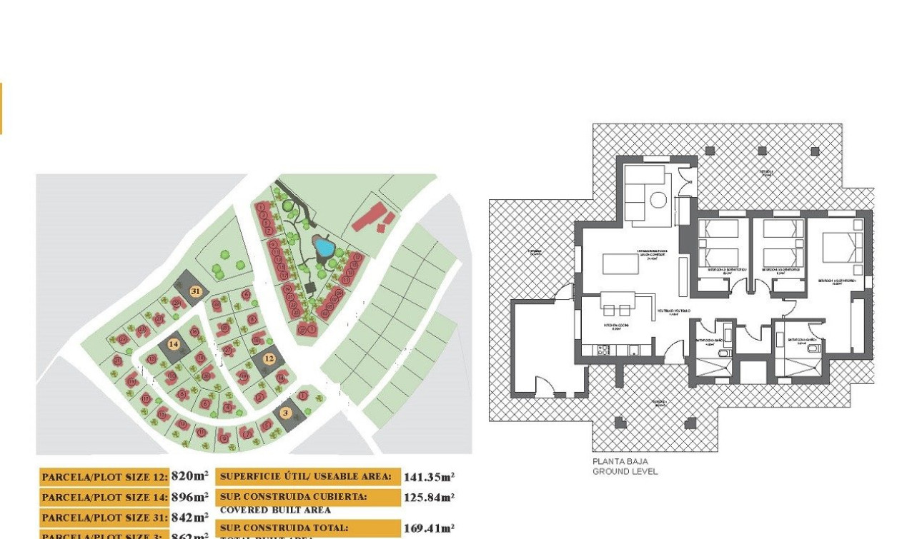 Nieuwbouw Woningen - Vrijstaande villa - Fuente Álamo - Las Palas