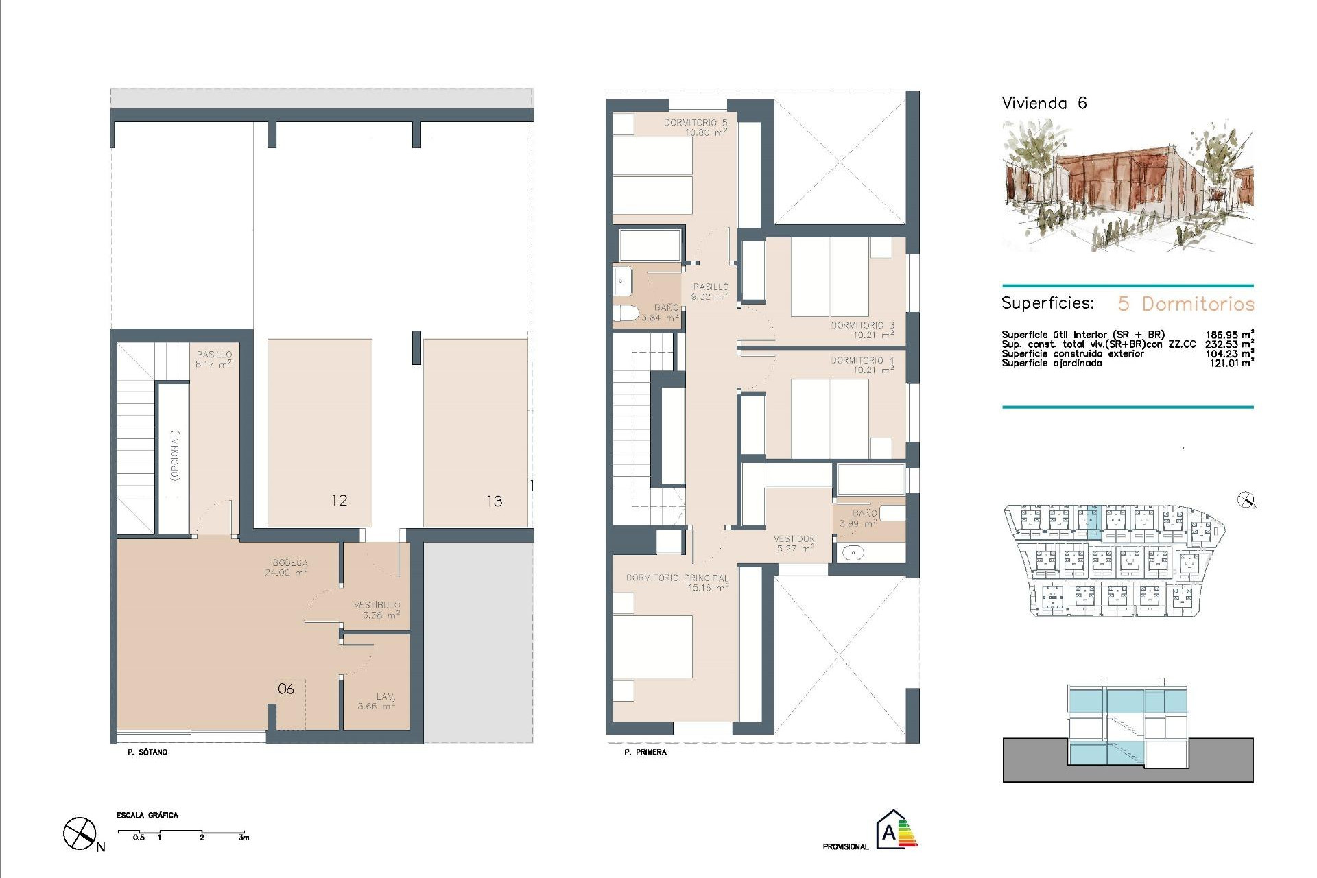 Nieuwbouw Woningen - Vrijstaande villa - Godella - Urb. Campolivar