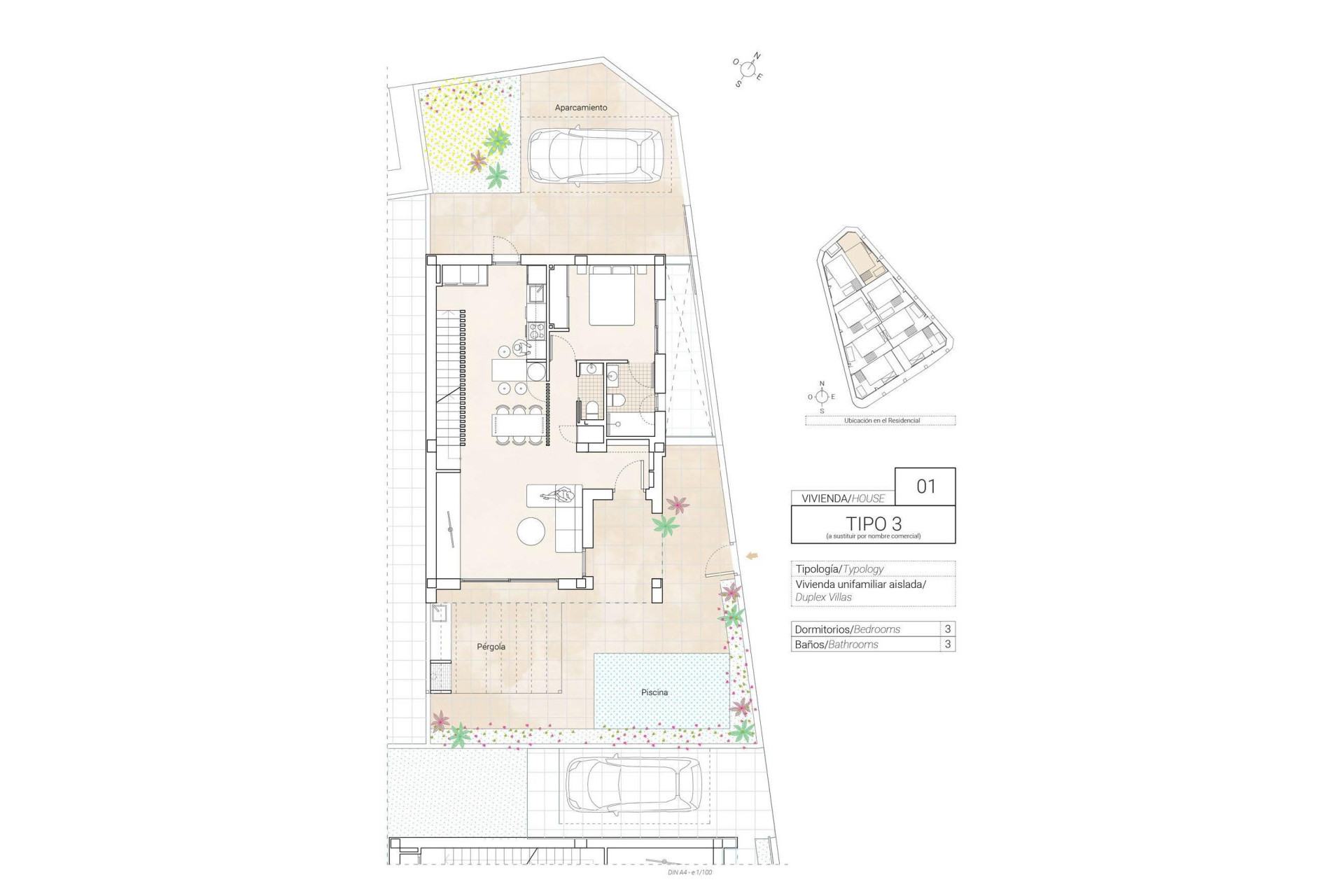 Nieuwbouw Woningen - Vrijstaande villa - Hondón de las Nieves - Centro