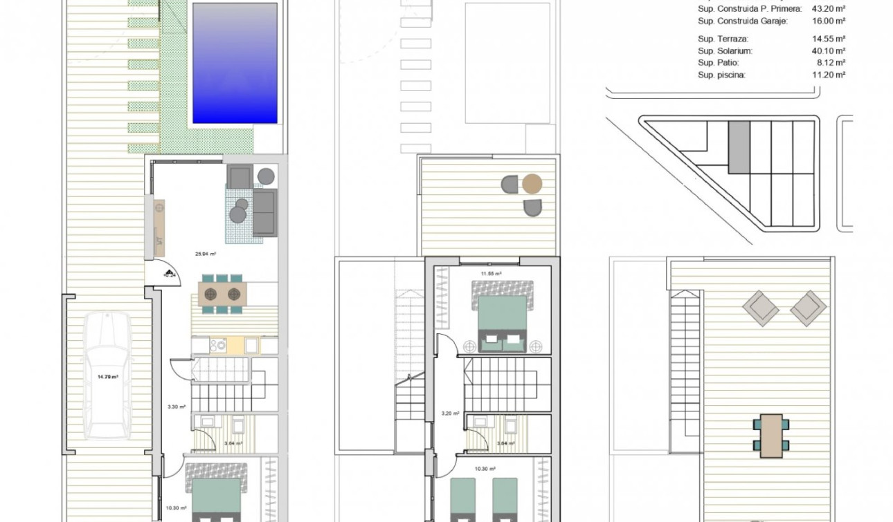 Nieuwbouw Woningen - Vrijstaande villa - Los Alcazares - La Concha