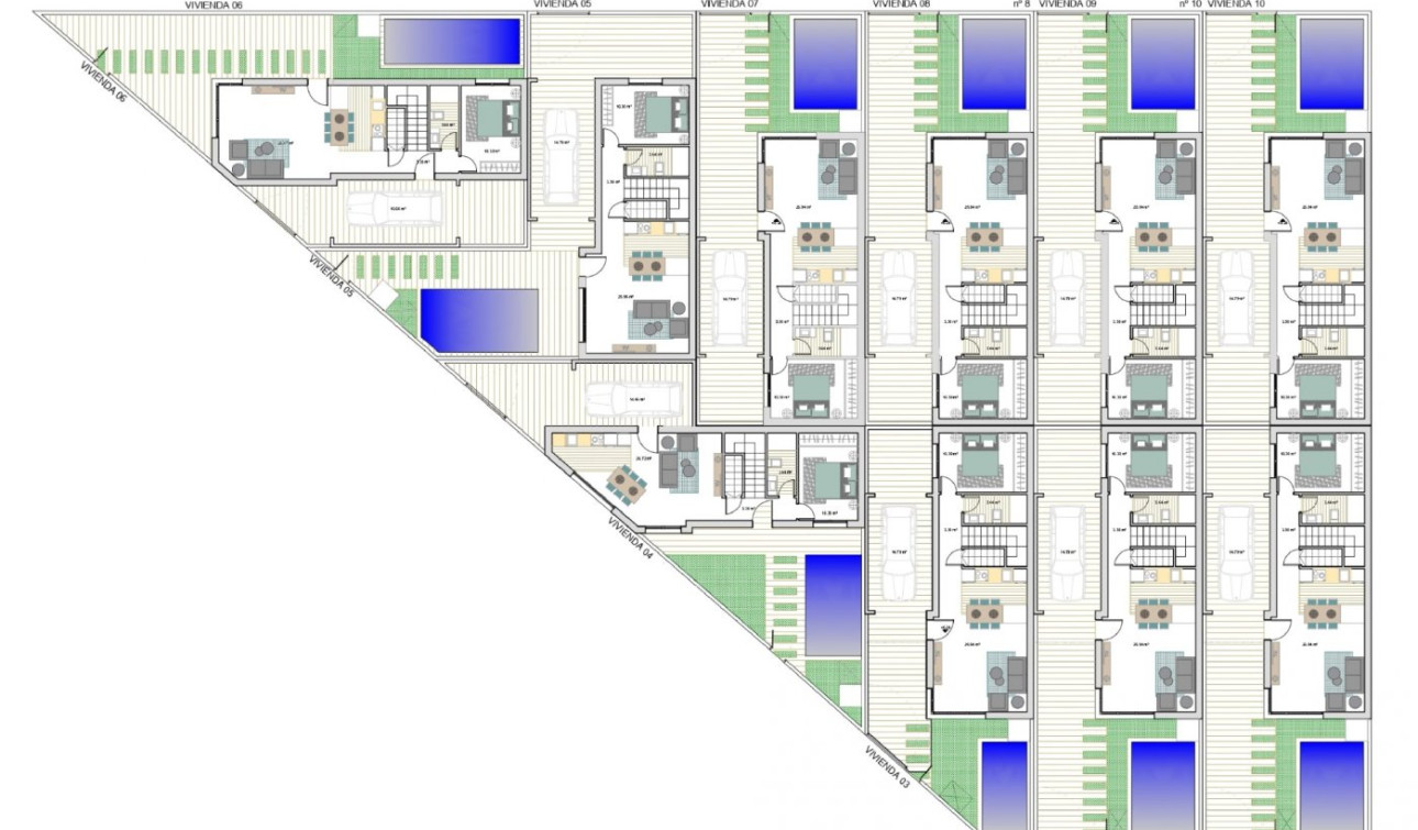 Nieuwbouw Woningen - Vrijstaande villa - Los Alcazares - La Concha