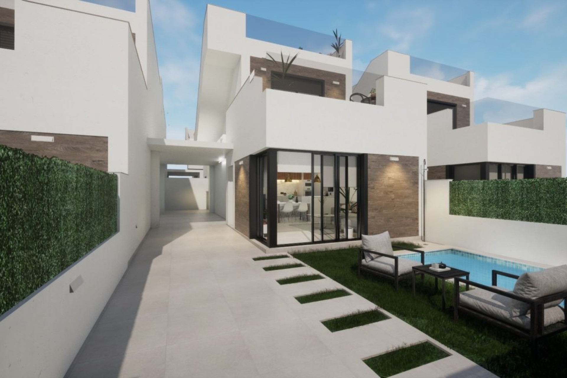 Nieuwbouw Woningen - Vrijstaande villa - Los Alcazares - Playa La Concha