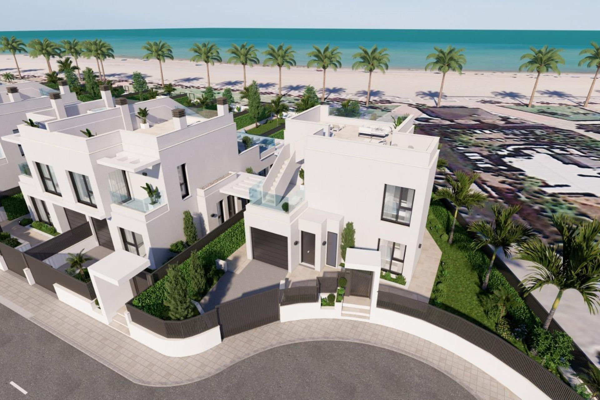 Nieuwbouw Woningen - Vrijstaande villa - Los Alcazares - Punta Calera