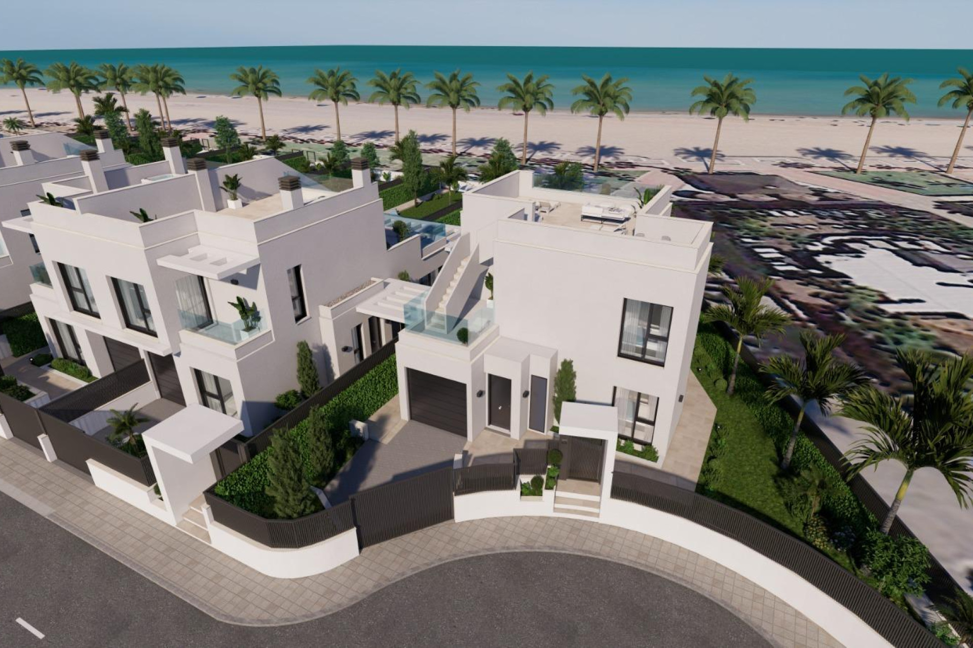 Nieuwbouw Woningen - Vrijstaande villa - Los Alcazares - Punta Calera