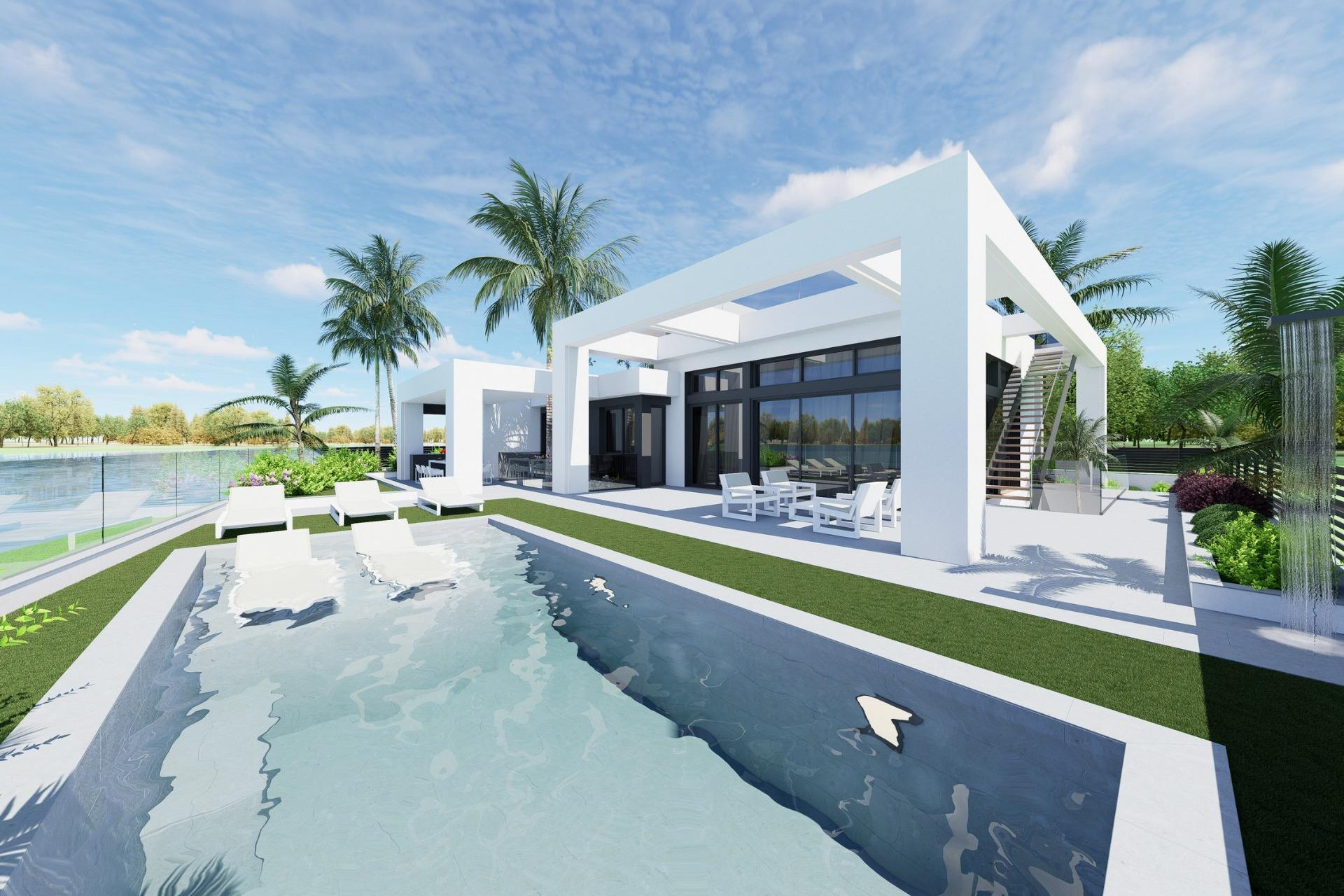 Nieuwbouw Woningen - Vrijstaande villa - Los Alcazares - Santa Rosalia Lake and Life Resort