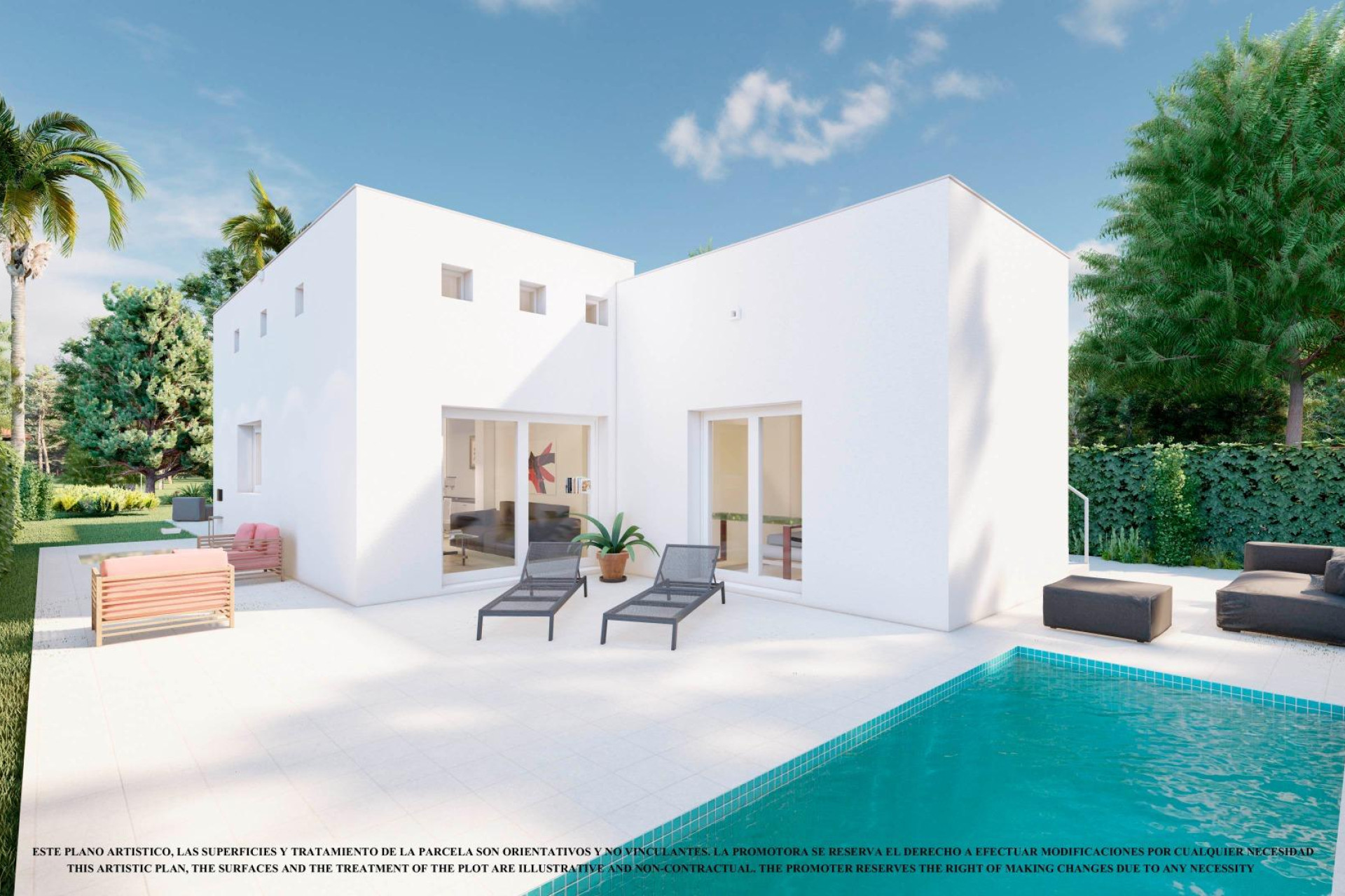 Nieuwbouw Woningen - Vrijstaande villa - Los Alcazares - Serena Golf