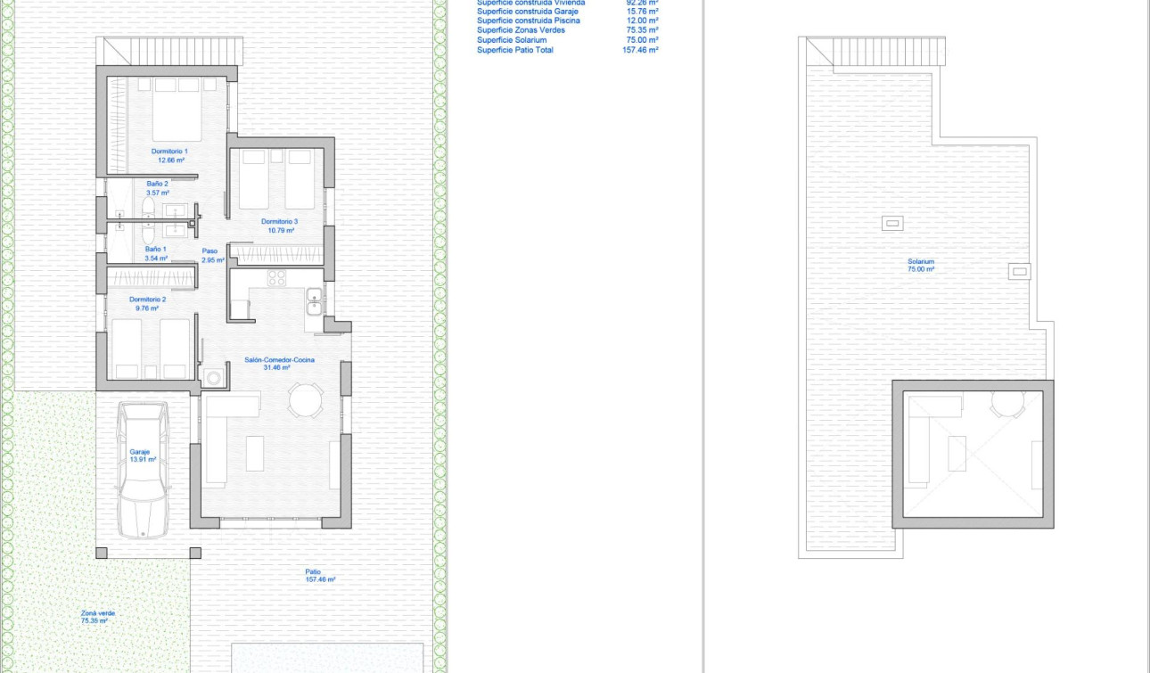 Nieuwbouw Woningen - Vrijstaande villa - Los Alcazares - Serena Golf