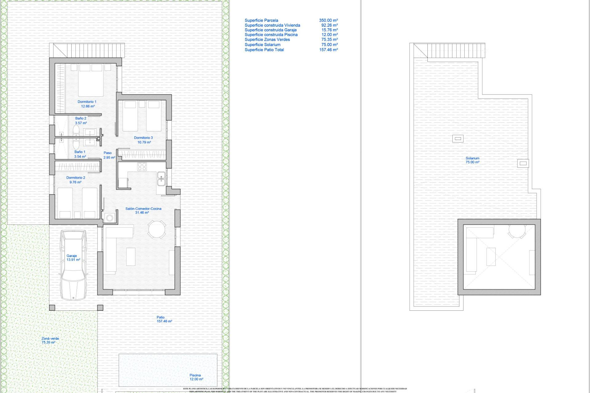 Nieuwbouw Woningen - Vrijstaande villa - Los Alcazares - Serena Golf