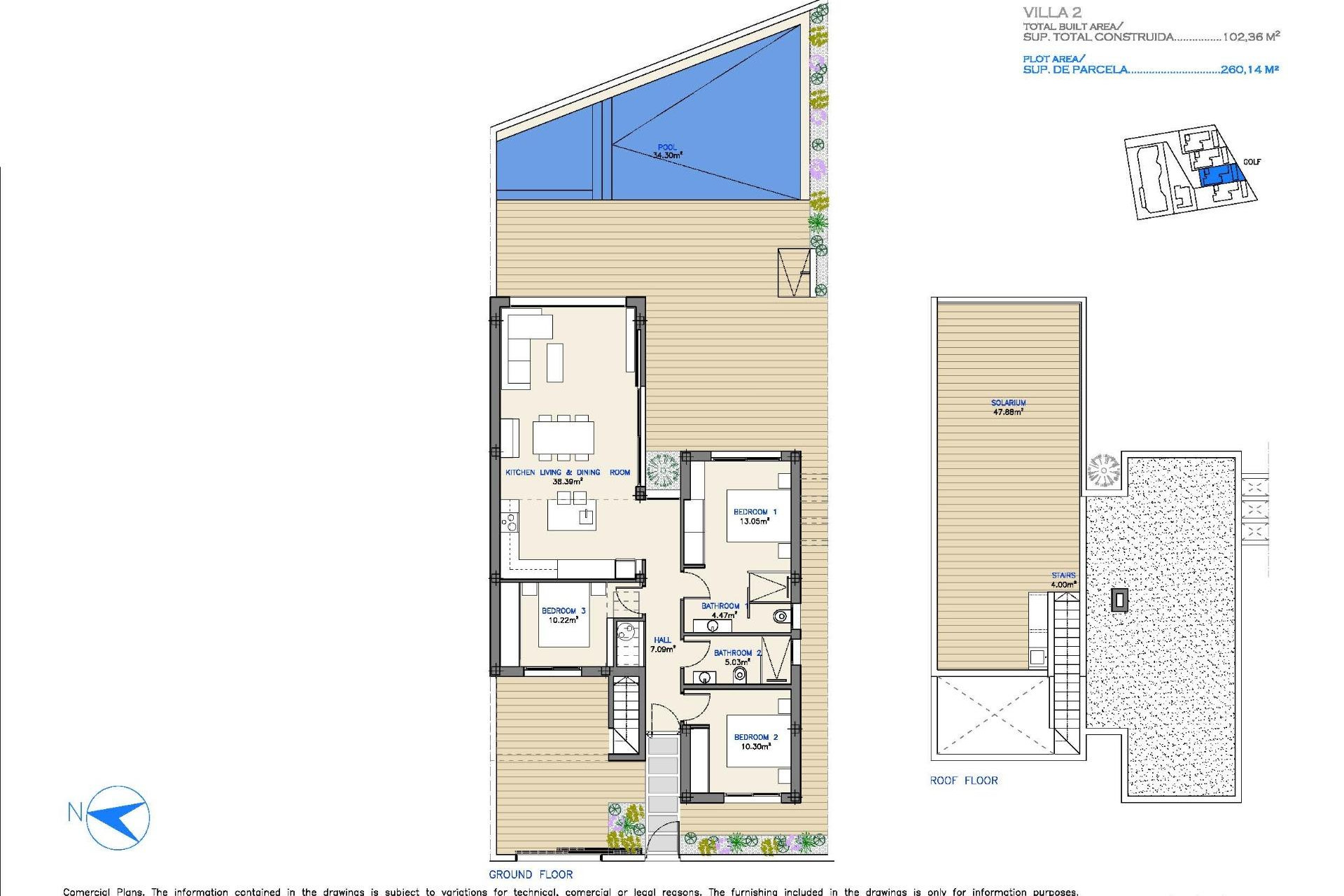 Nieuwbouw Woningen - Vrijstaande villa - Los Alcazares - Serena Golf