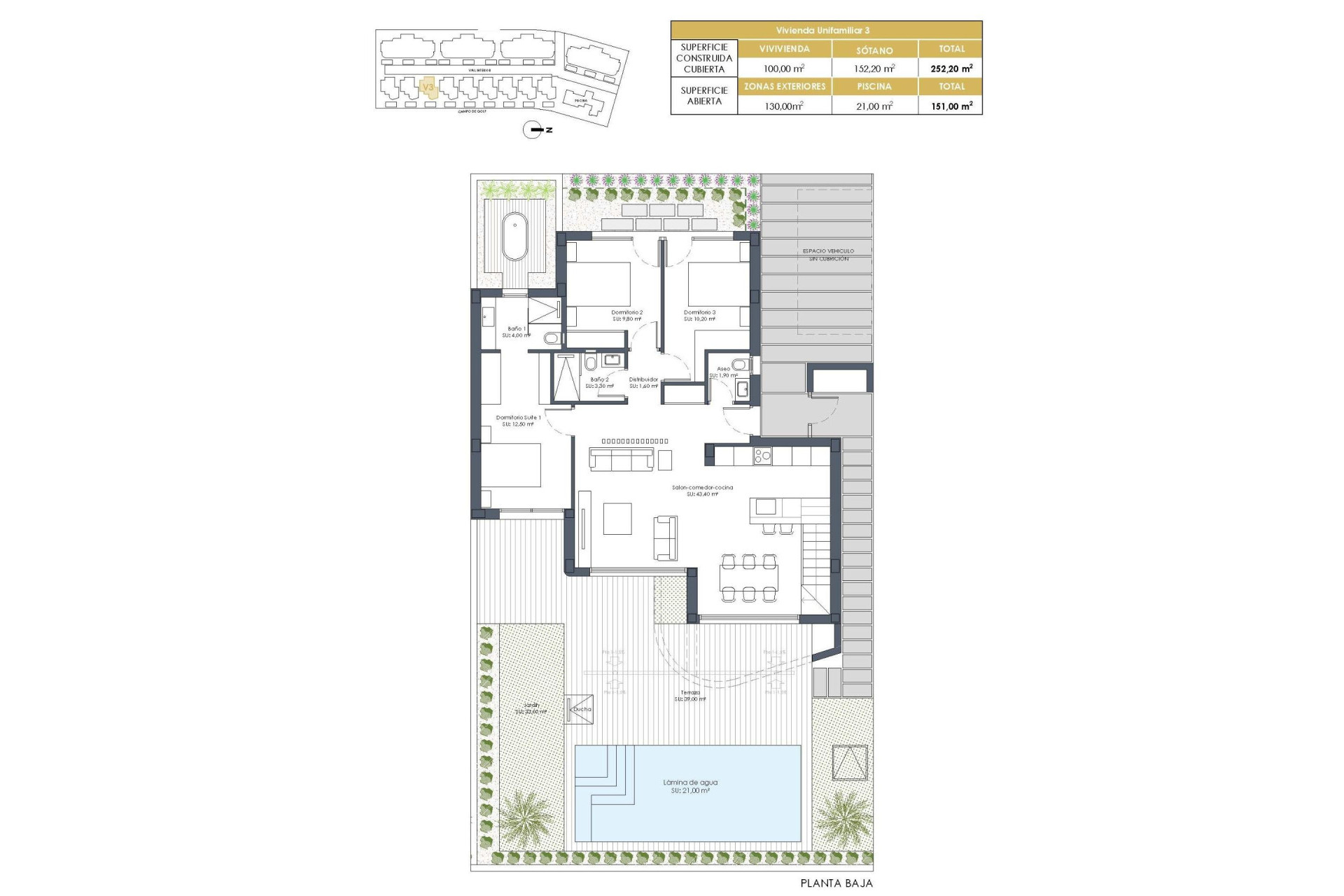 Nieuwbouw Woningen - Vrijstaande villa - Los Alcazares - Serena Golf