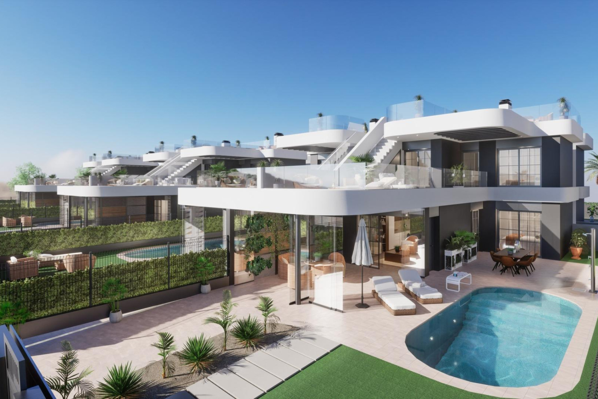 Nieuwbouw Woningen - Vrijstaande villa - Los Alcazares - Serena Golf