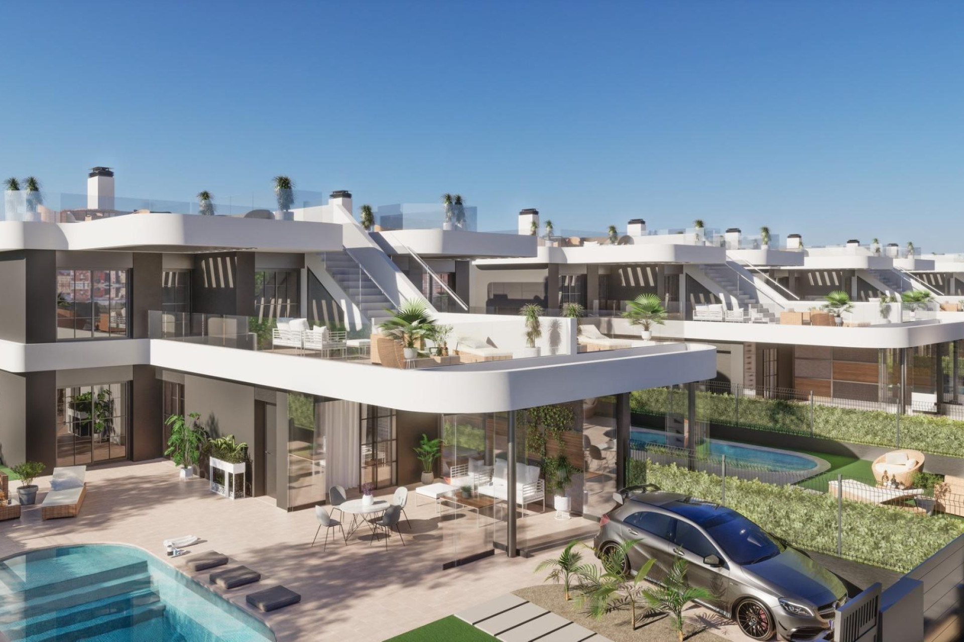 Nieuwbouw Woningen - Vrijstaande villa - Los Alcazares - Serena Golf