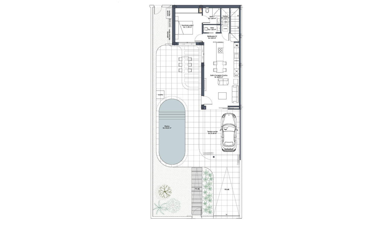 Nieuwbouw Woningen - Vrijstaande villa - Los Alcazares - Serena Golf