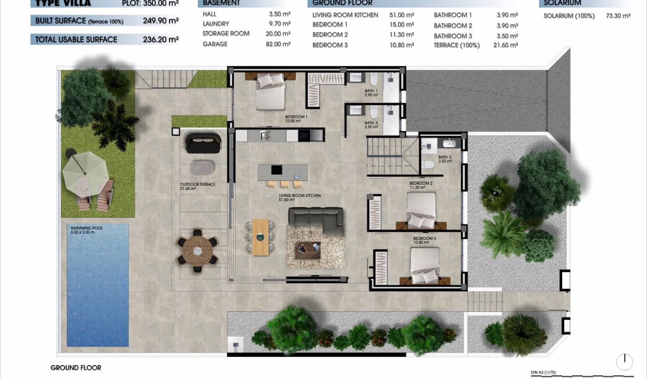 Nieuwbouw Woningen - Vrijstaande villa - Los Alcazares - Serena Golf