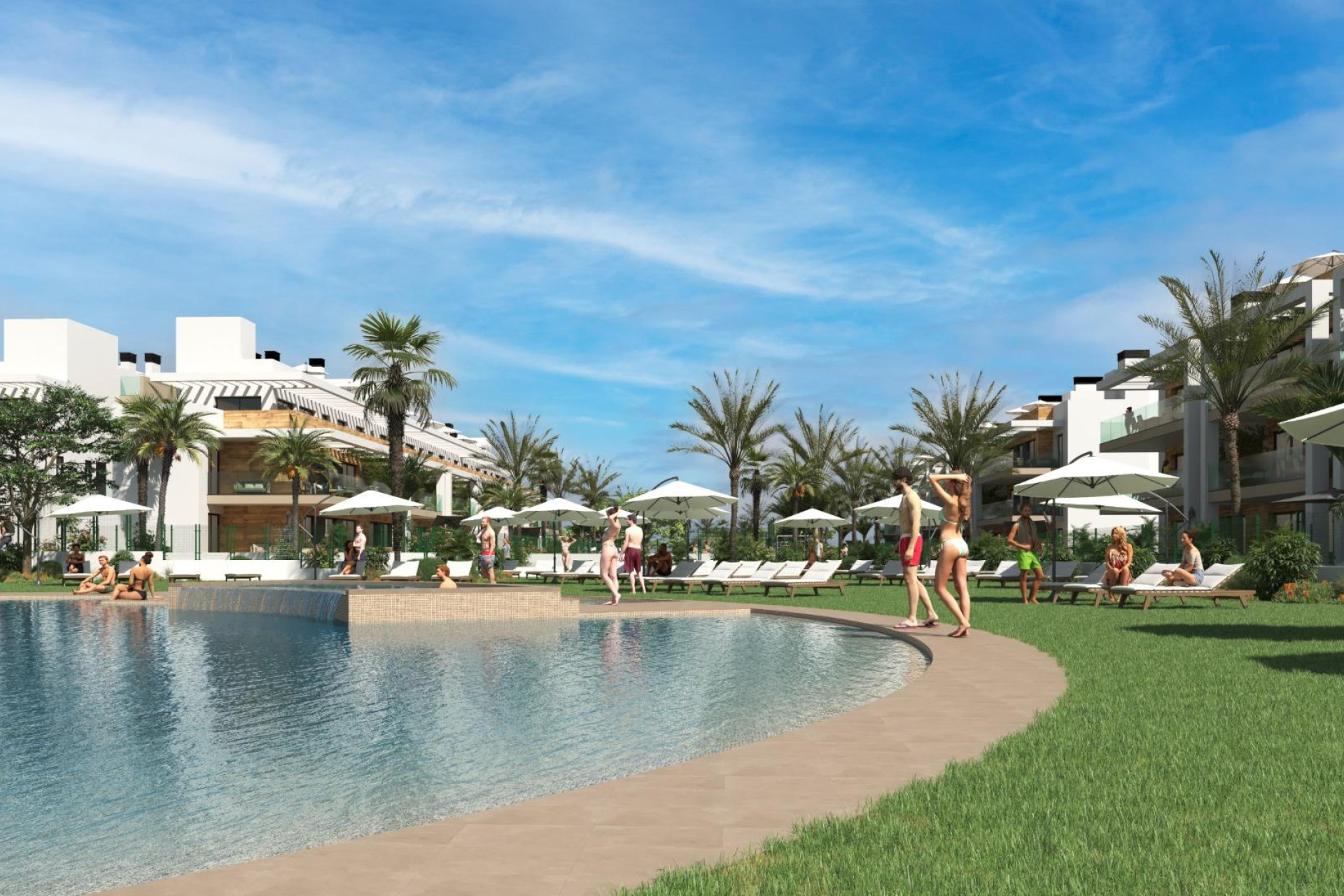 Nieuwbouw Woningen - Vrijstaande villa - Los Alcazares - Serena Golf