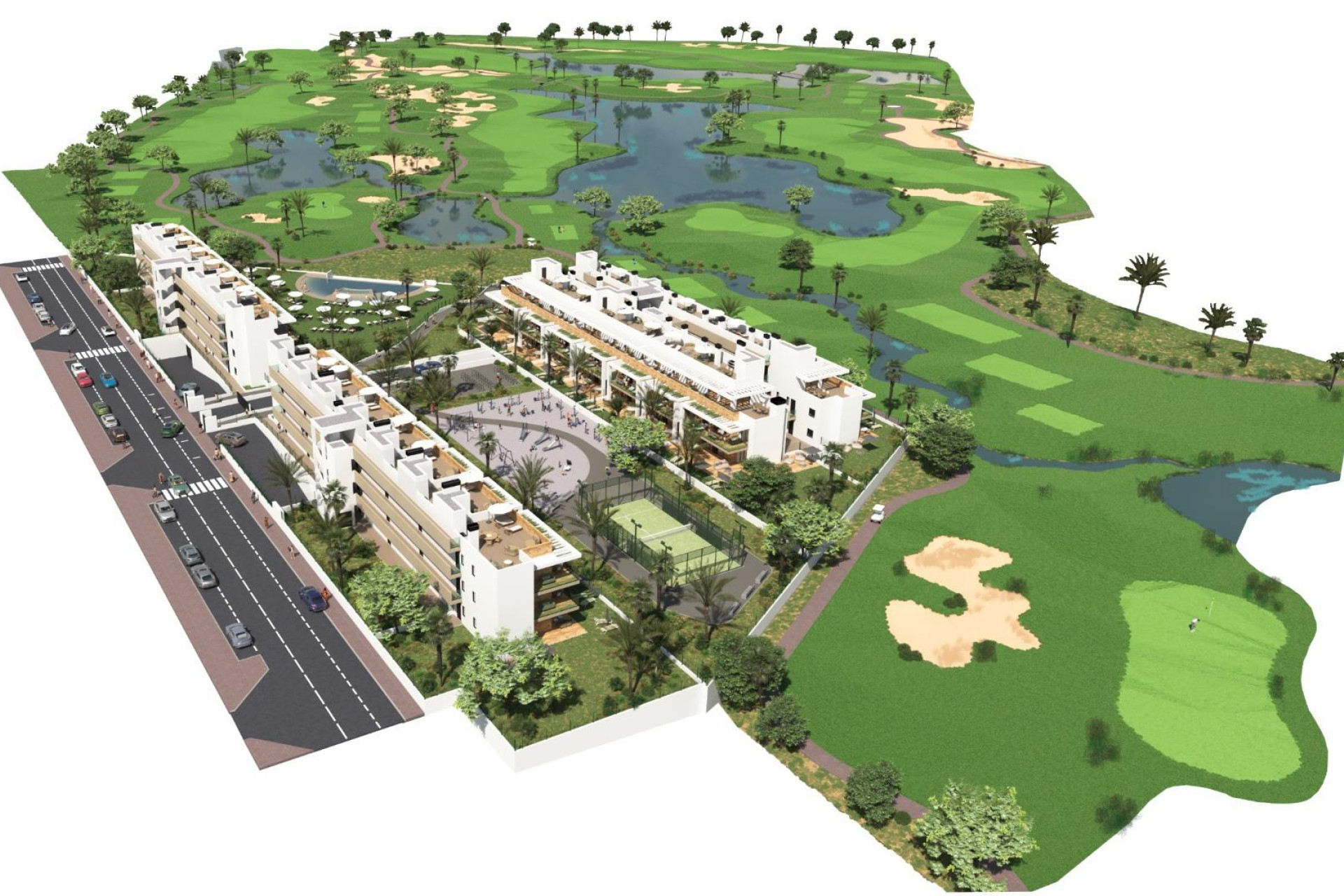 Nieuwbouw Woningen - Vrijstaande villa - Los Alcazares - Serena Golf