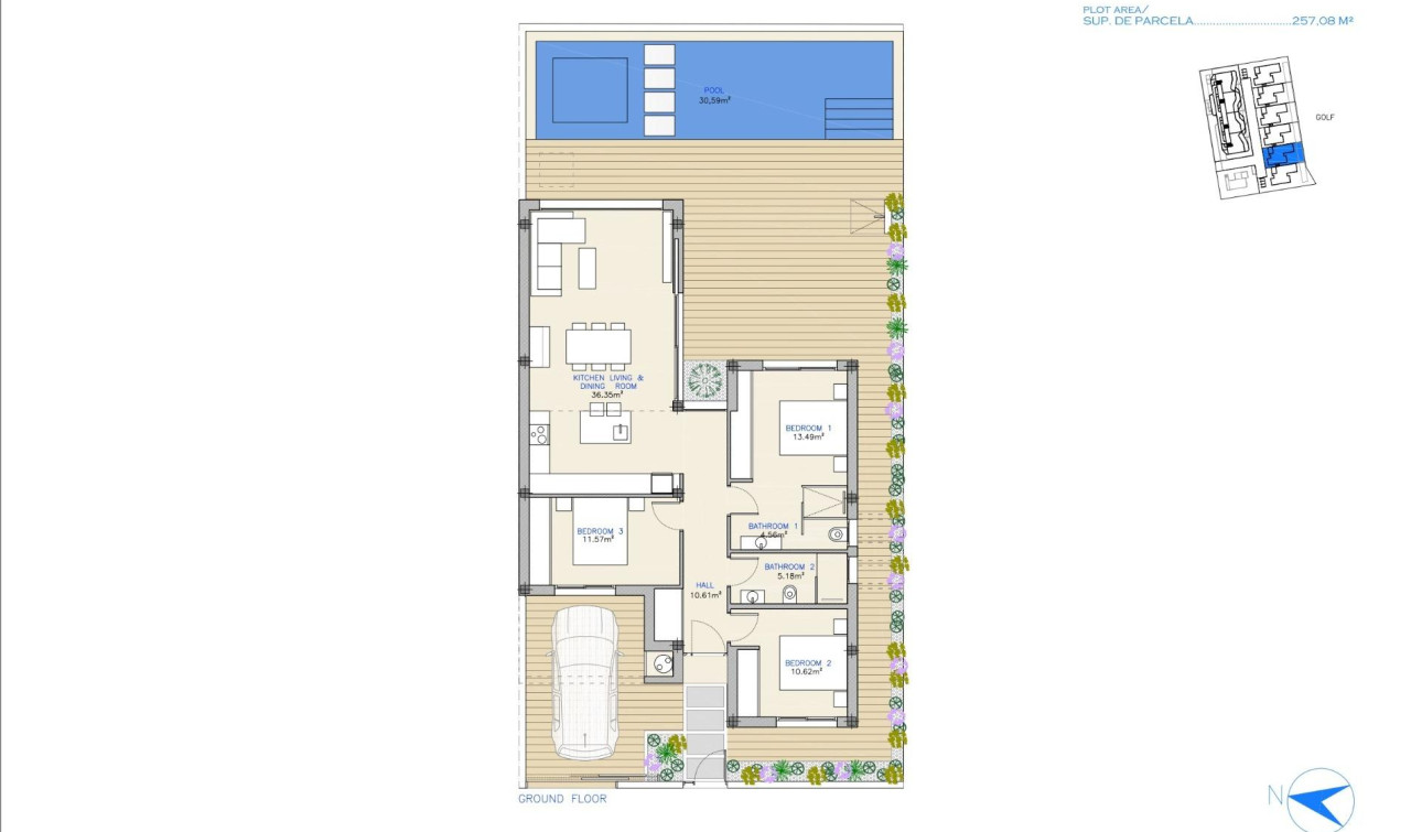 Nieuwbouw Woningen - Vrijstaande villa - Los Alcazares - Serena Golf