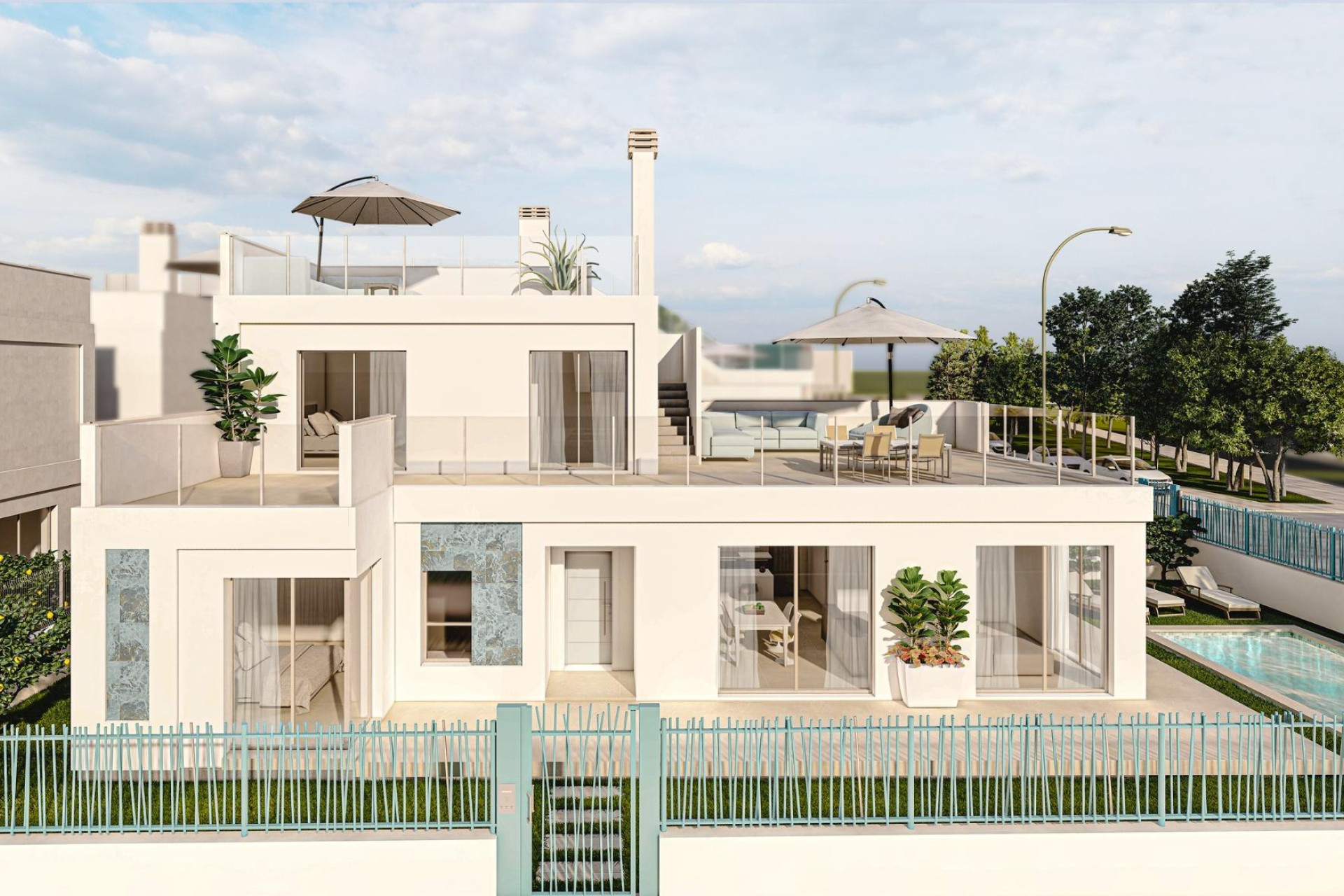 Nieuwbouw Woningen - Vrijstaande villa - Los Alcazares - Serena Golf