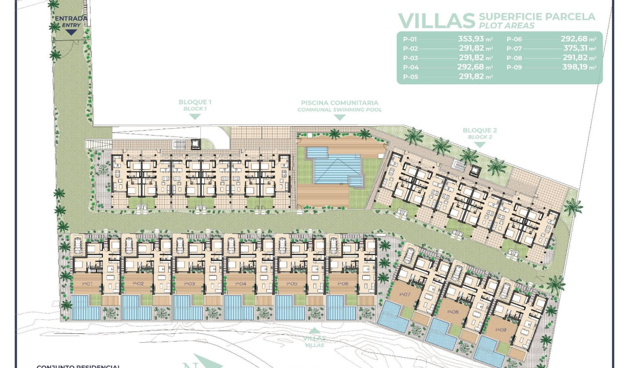 Nieuwbouw Woningen - Vrijstaande villa - Los Alcazares - Serena Golf